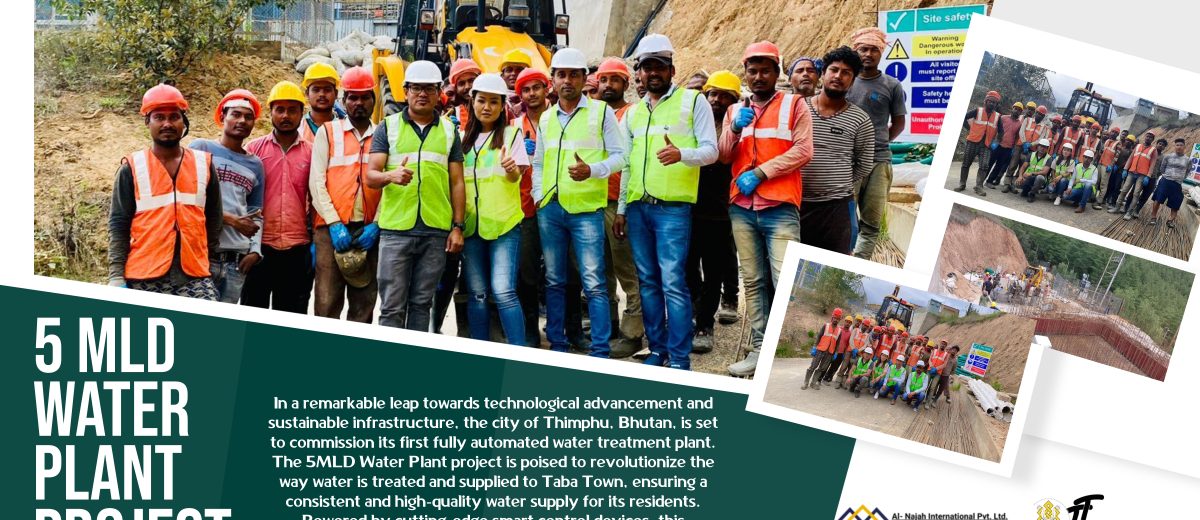 Revolutionizing Water Treatment: Introducing the 5MLD Automated Plant in Thimphu, Bhutan